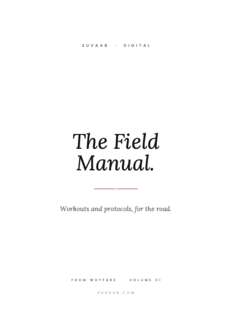 The Field Manual.